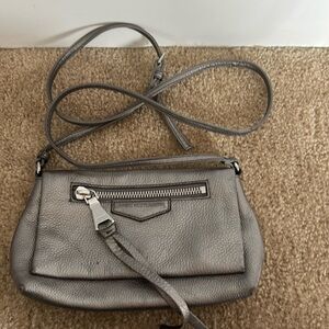Aimee Kestenberg Silver Crossbody Purse